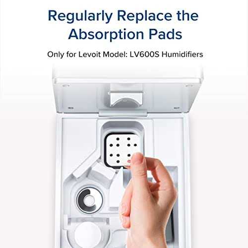 LEVOIT Humidifier Replacement Filters 10-Pack Mineral Absorption Pad - Image 3