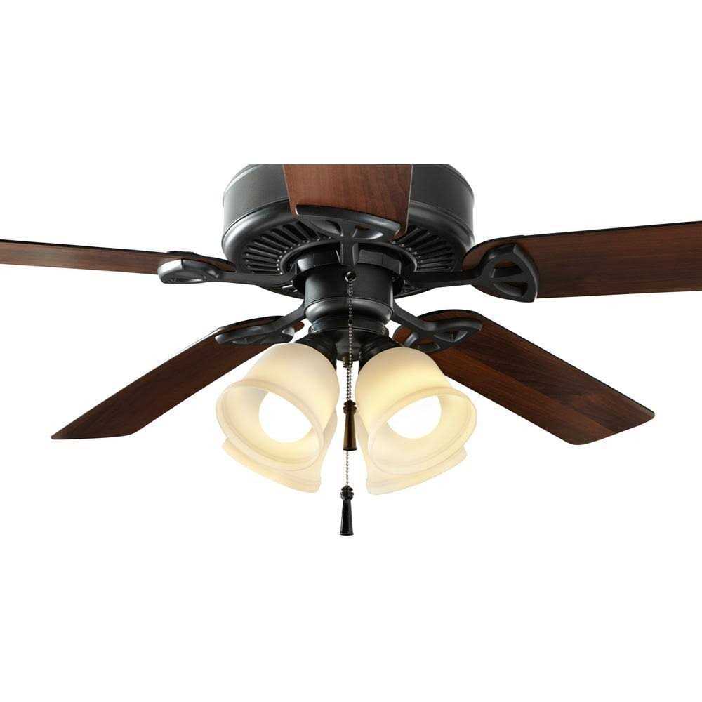 Hampton Bay Gazelle 4-Light LED Ceiling Fan Light Kit - Image 3