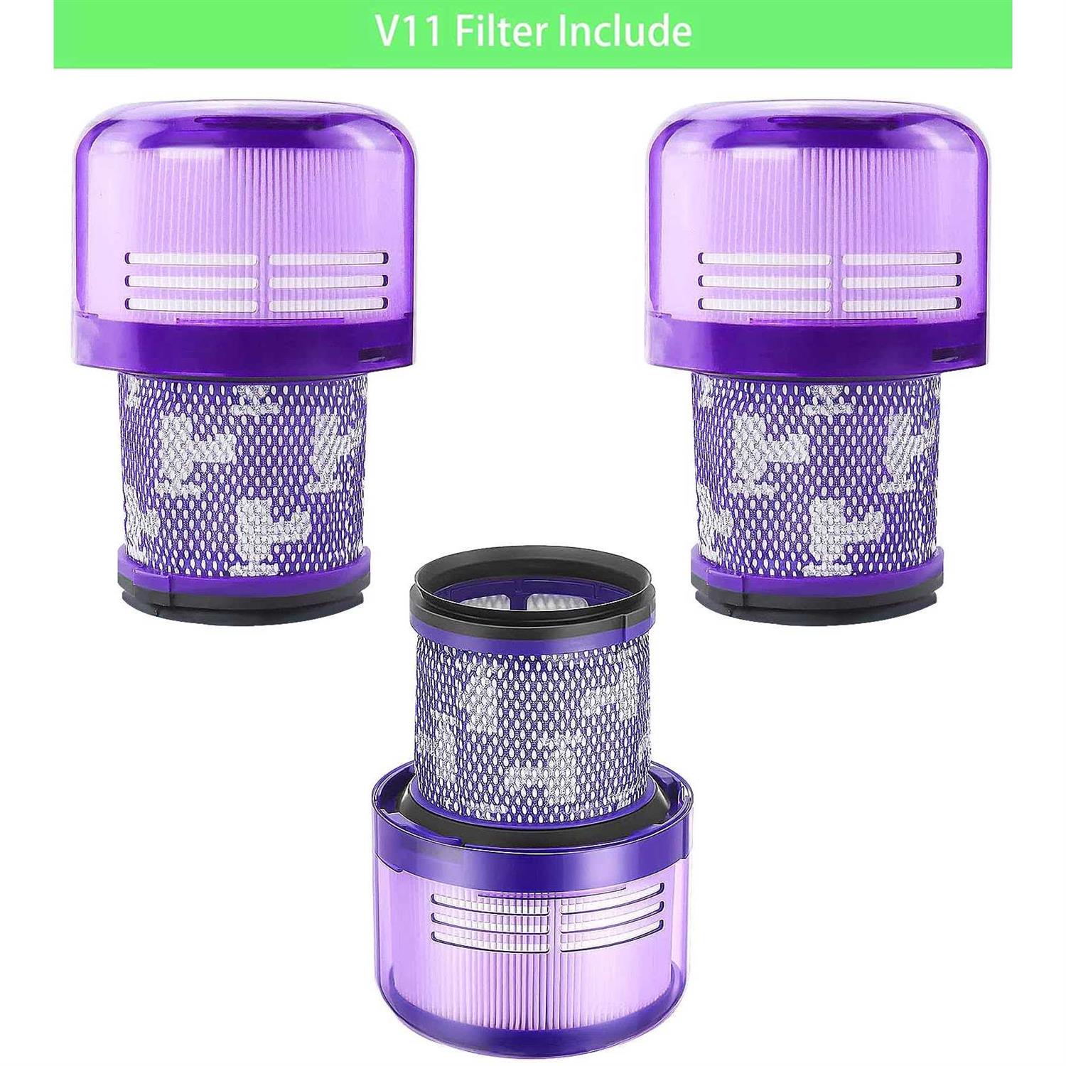 V11 Animal Filter Replacement Compatible with Dyson V11 Torque Drive V11 Animal V11 Complete - Image 3