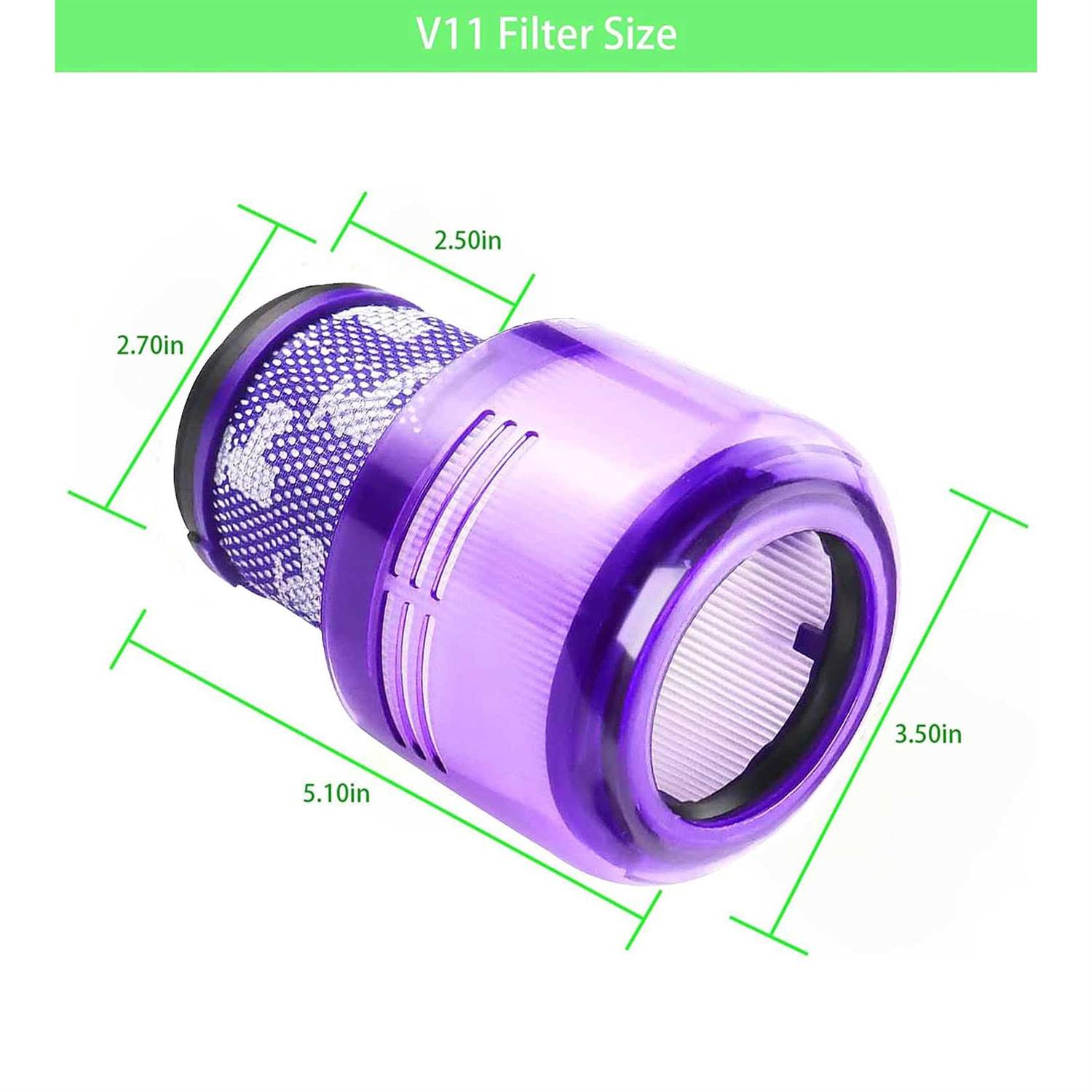 V11 Animal Filter Replacement Compatible with Dyson V11 Torque Drive V11 Animal V11 Complete - Image 5