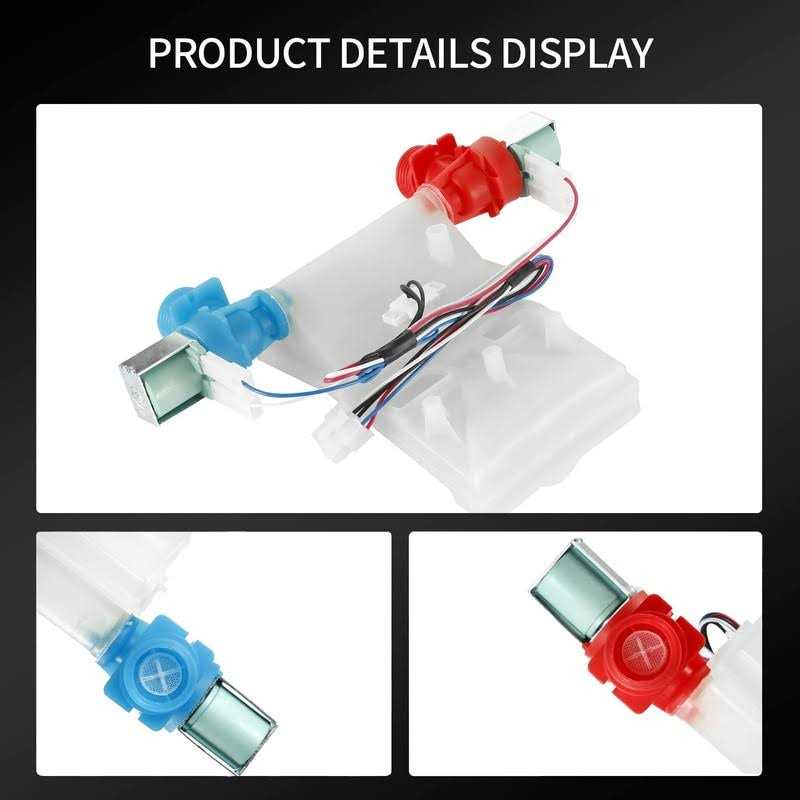 Semzohc W11210459 WTW5000DW1 WTW4816FW2 Washer Washing Water Inlet Valve Compatible with amana - Image 4