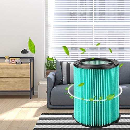 PIGUOAT VF6000 5-Layer Replacement Filter for Ridgid 5-20 Gallon Wet Dry Vac Vacuums WD5500 WD0671 WD6425 WD7000 WD1280 WD1851 WD1680 WD1956 RV2400A - Image 4