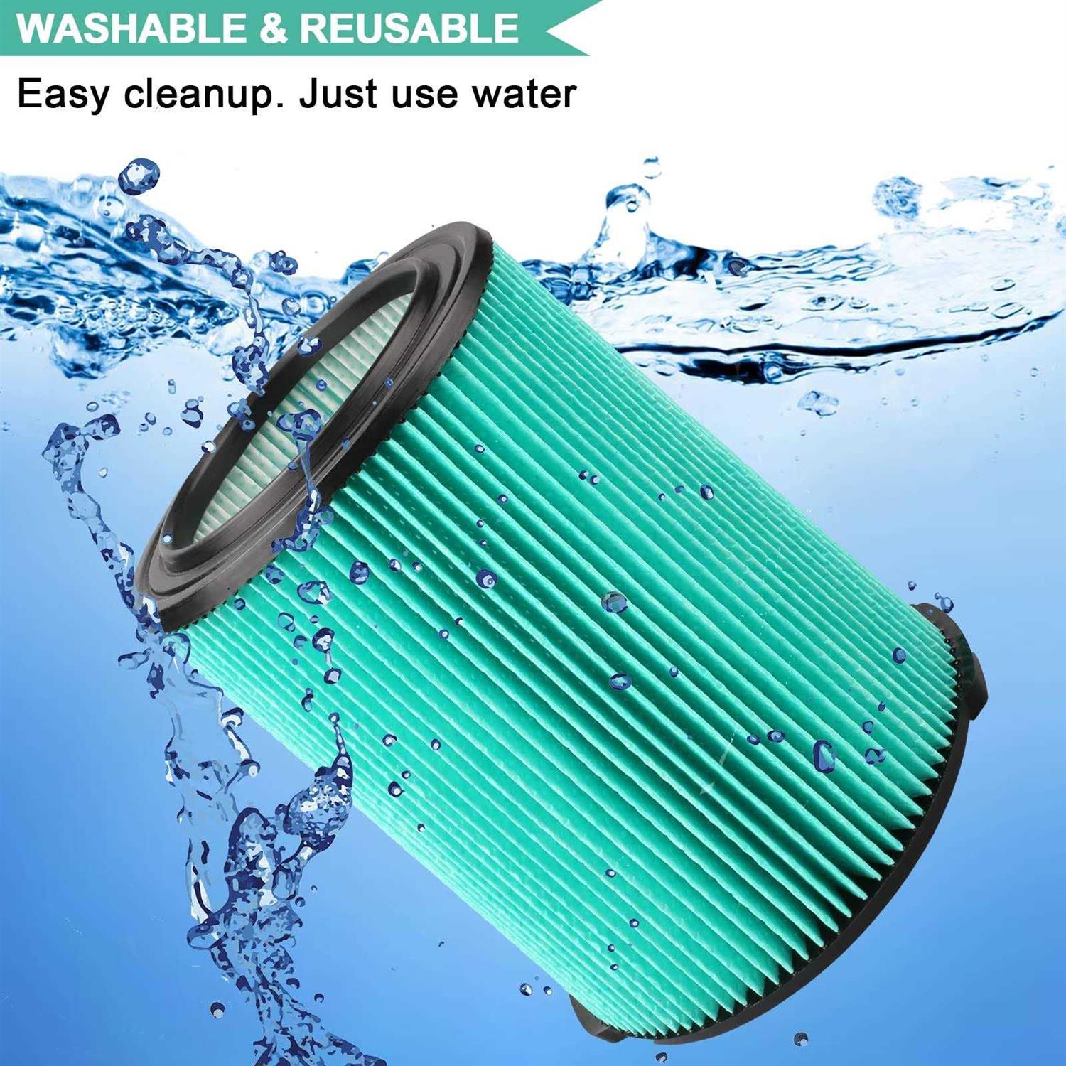 PIGUOAT VF6000 5-Layer Replacement Filter for Ridgid 5-20 Gallon Wet Dry Vac Vacuums WD5500 WD0671 WD6425 WD7000 WD1280 WD1851 WD1680 WD1956 RV2400A - Image 5