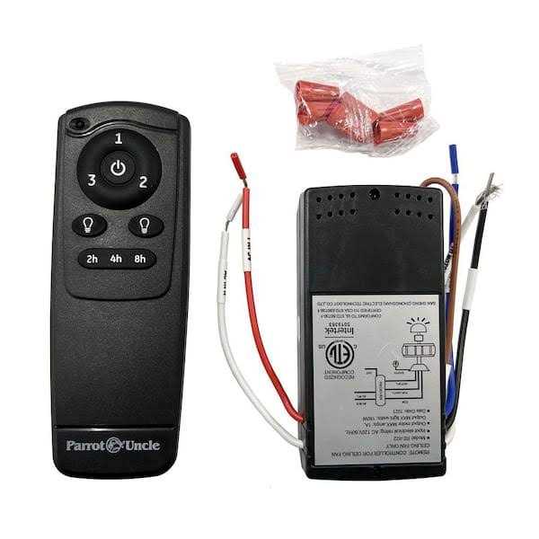 Parrot Uncle Universal 3 Speed Wireless Hand Held Ceiling Fan Remote Control and Receiver - Image 3