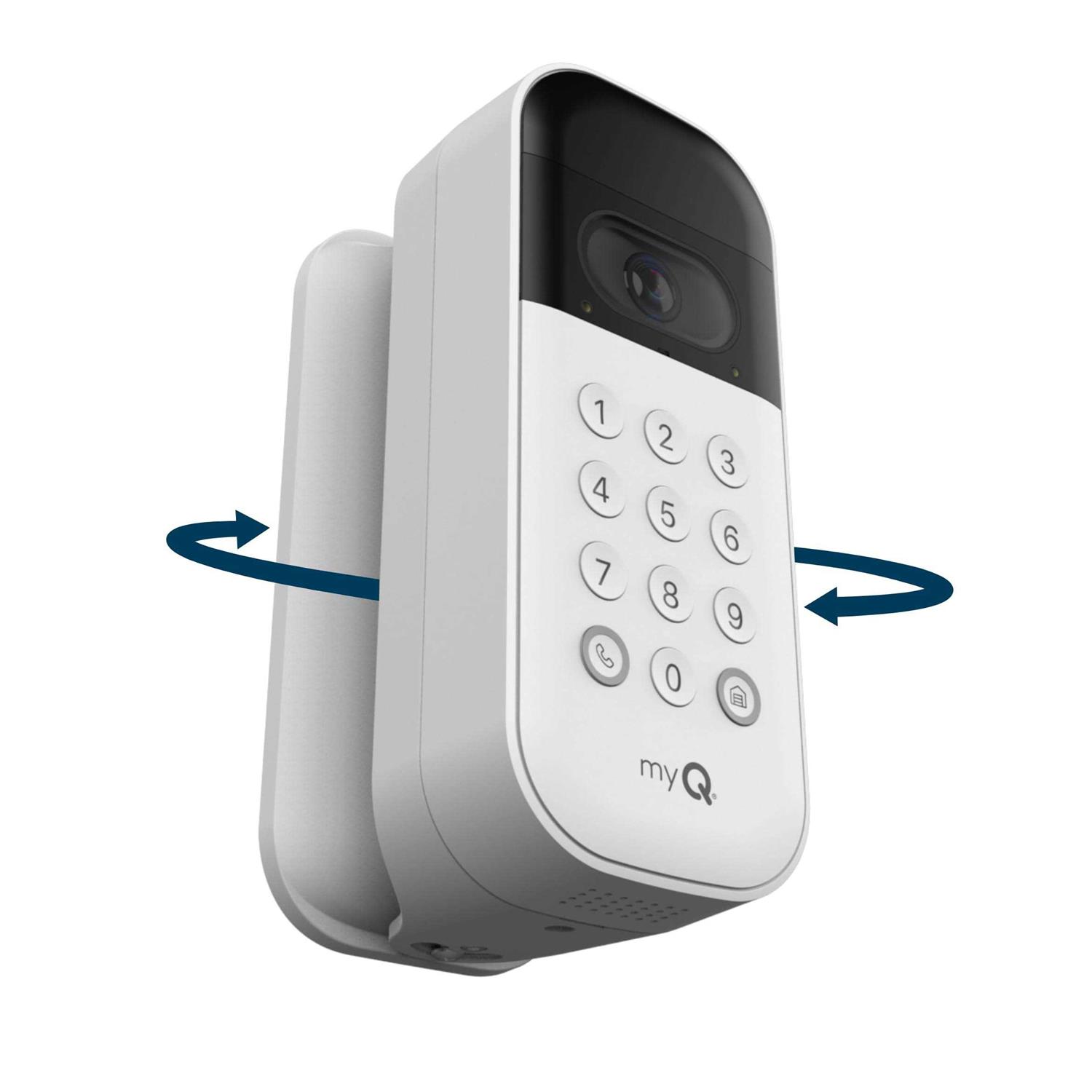 myQ VKP1-myQ-SMW Smart Garage Video Keypad Swivel Mount - Image 3