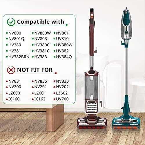 LINNIW Brush Roll Replacement Kit Compatible with Shark DuoClean NV800 - Image 3