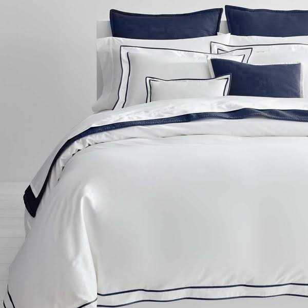 Ralph Lauren Bedding Ralph Lauren Duvet Cover Spencer Border Sateen - Image 4