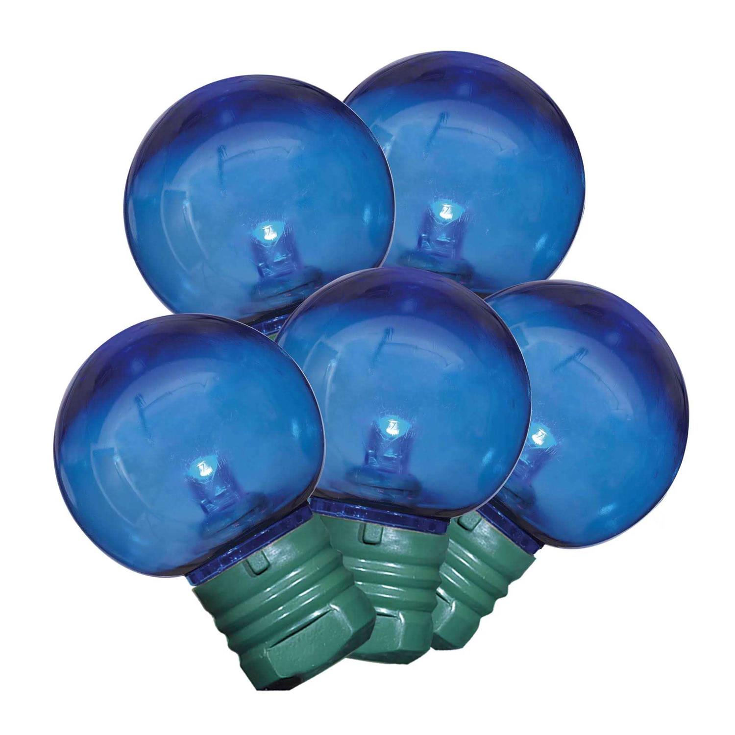 Holiday Time 100 Count LED Super Bright G30 Christmas Lights - Image 4