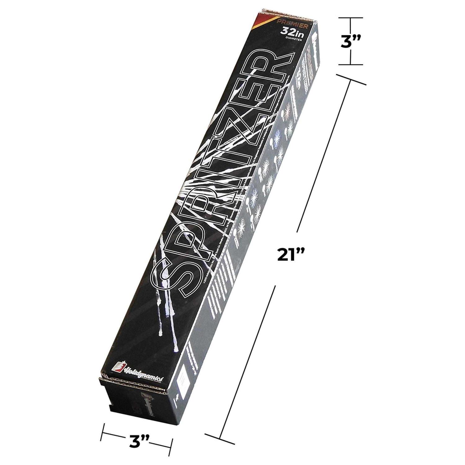 Holidynamics Holiday Lighting Solutions 66400HAL 16 in. Orange/Purple LED Spritzer Halloween Yard Decoration - Image 4