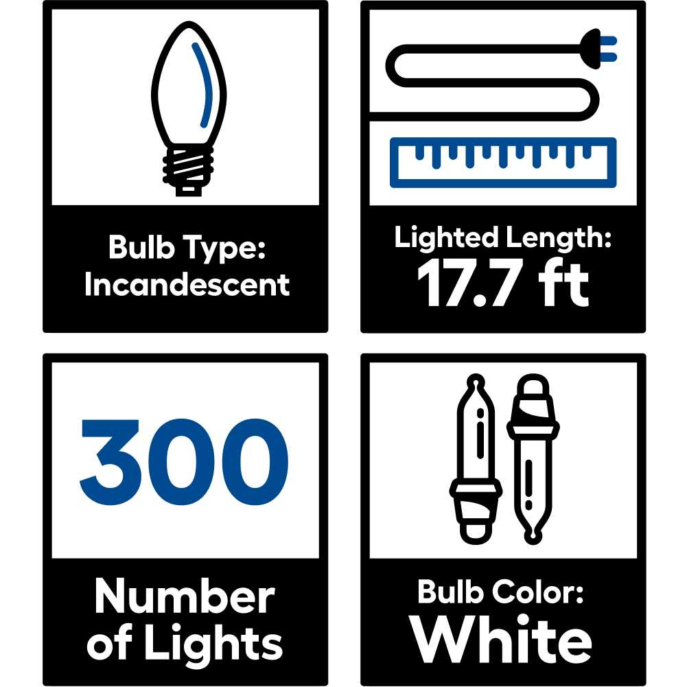 Holiday Living 300-Count Constant White Mini Incandescent Plug-In Christmas Icicle Lights L2300031CU12 - Image 3