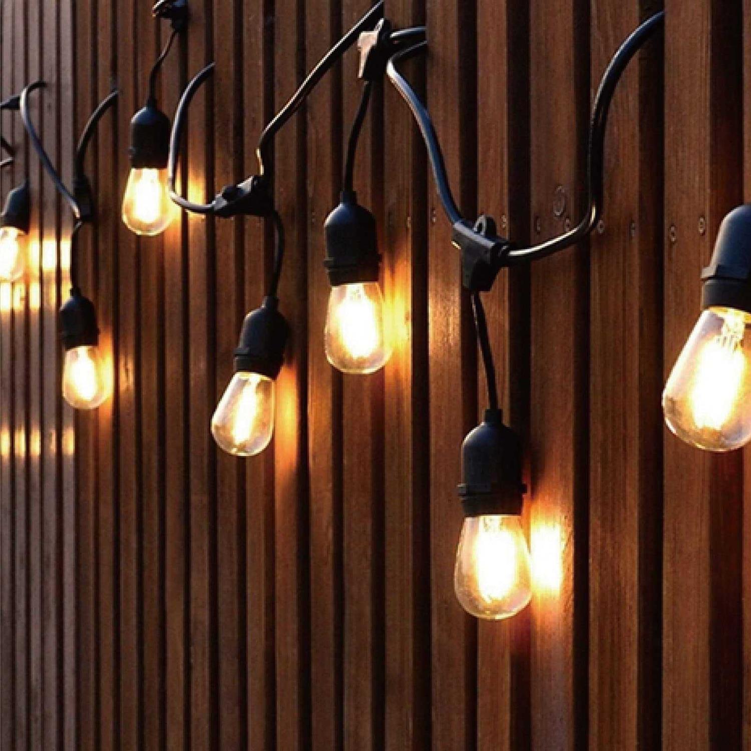 Meconard S14 Led String Light Bulbs Shatterproof Outdoor Replacement Bulbs - Image 3