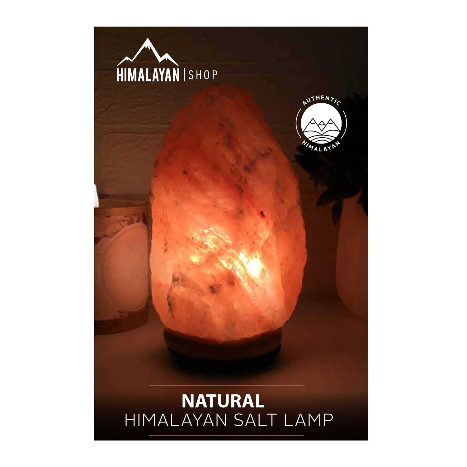 Himalayan Shop Natural Pink Salt Lamp Small 4-5.5 lbs - Image 4