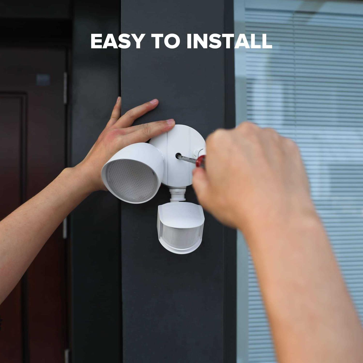 LUTEC 32W 2500 Lumen LED Security Lights Motion Sensor Light Outdoor - Image 3