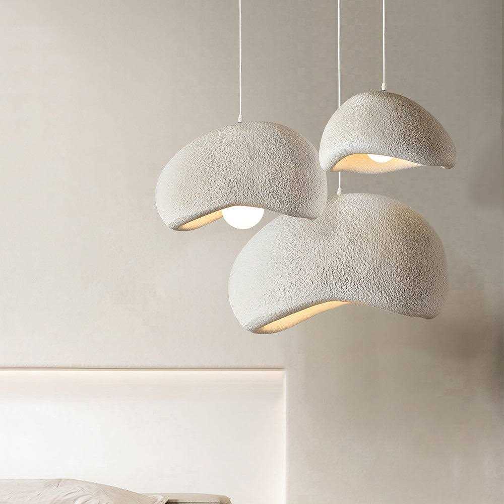 Homdiy Pendant Light Cloud Wabi-Sabi Pendant Light Modern Hanging LightsFor Kitchen Island - Image 5