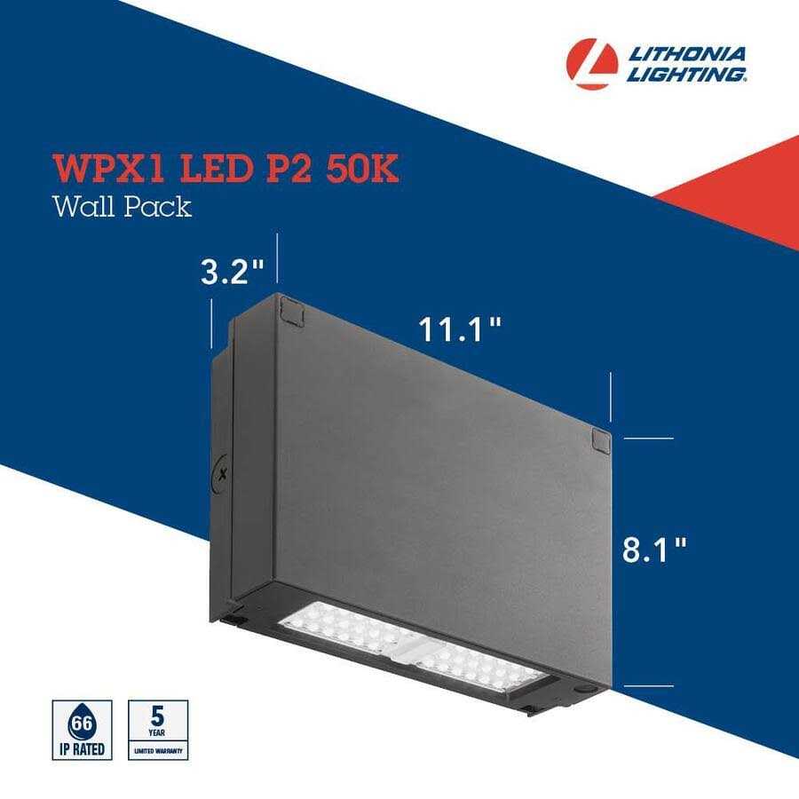 Lithonia Lighting WPX1 LED P2 Wall Pack - Image 3