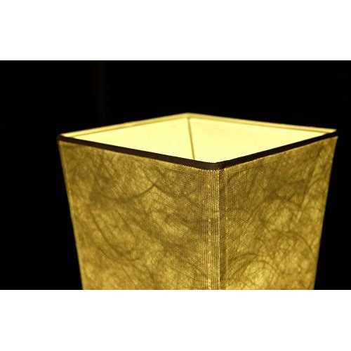 Leonc Design Creative LED Floor Lamp Softlighting Minimalist Modern Contemporary with Fabric Shade & 2 Bulbs For Living Room - Image 4