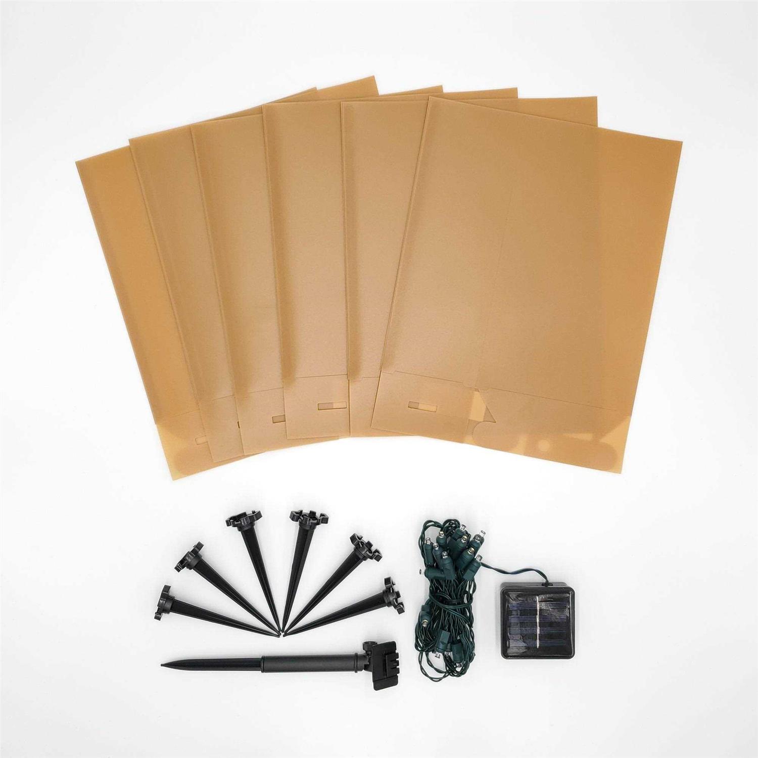 LumaBase Solar Powered Luminaria Kit - Image 5