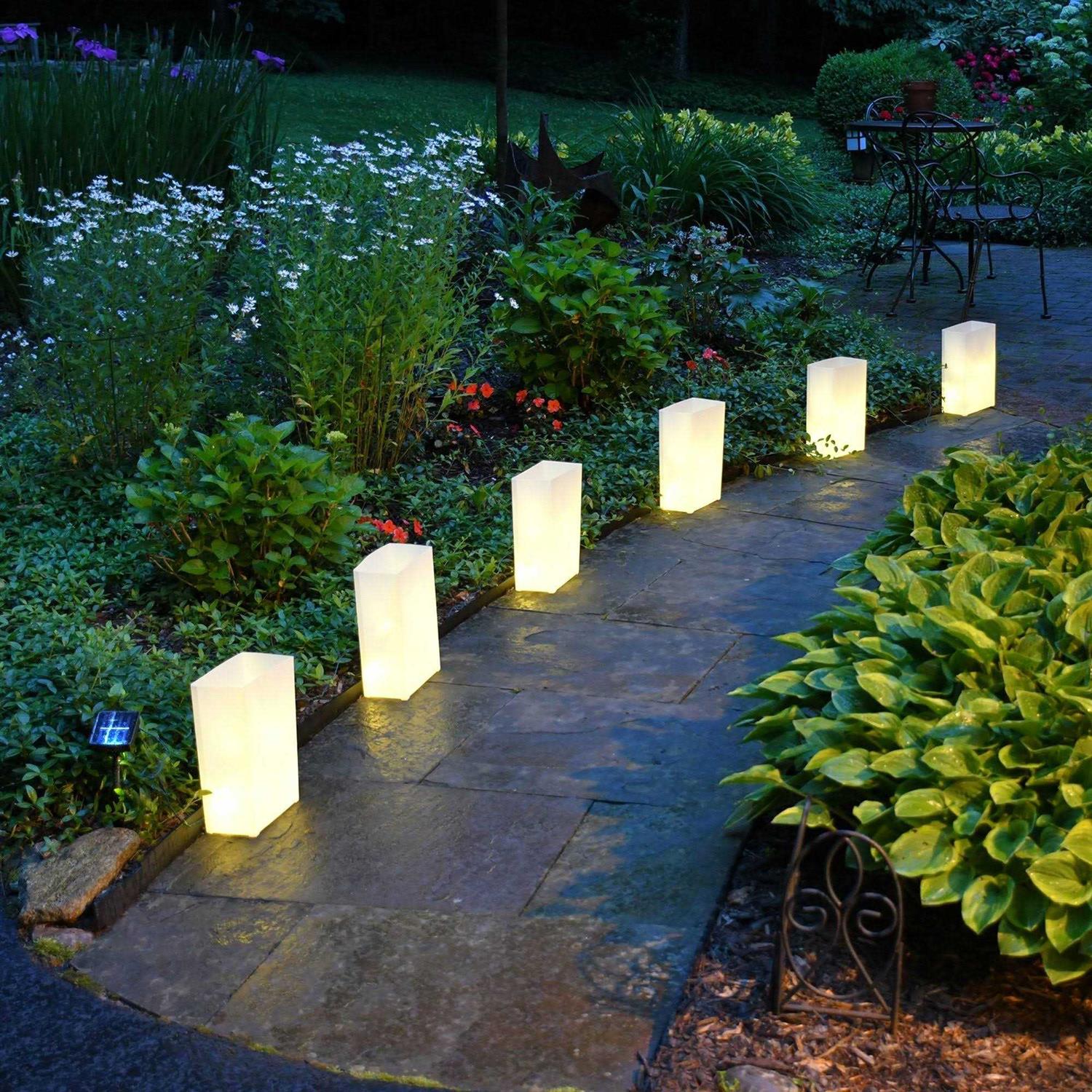 LumaBase Solar Powered Luminaria Kit - Image 3