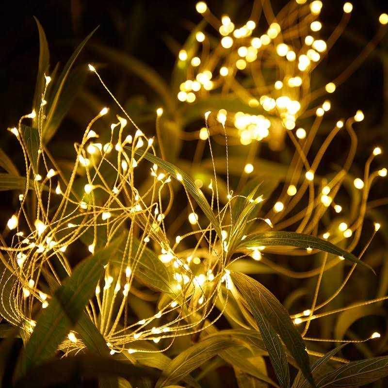 HELESIN Outdoor-Garden-Decorative-Lights Solar Firework Lights 105 LED-Powered 35 Copper Wires - Image 4
