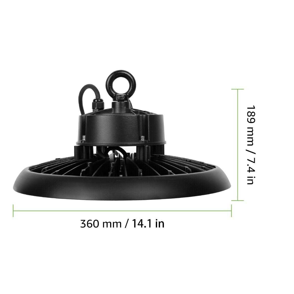 Lepro UFO LED High Bay Light 240W 34,800lm 5000K Daylight - Image 5