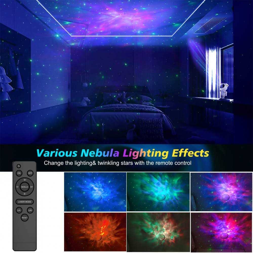 NICAYET Star Projector Galaxy Night Light,Birthday Gifts Toys for 2-10 Year Old Boys Girls - Image 5