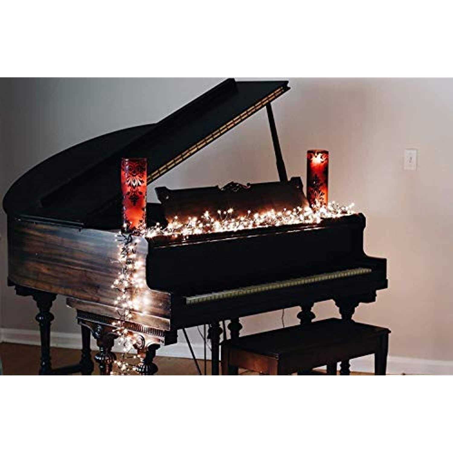 Holiday Bright Lights LED Twinkling Cluster Rice Light Set - Image 3