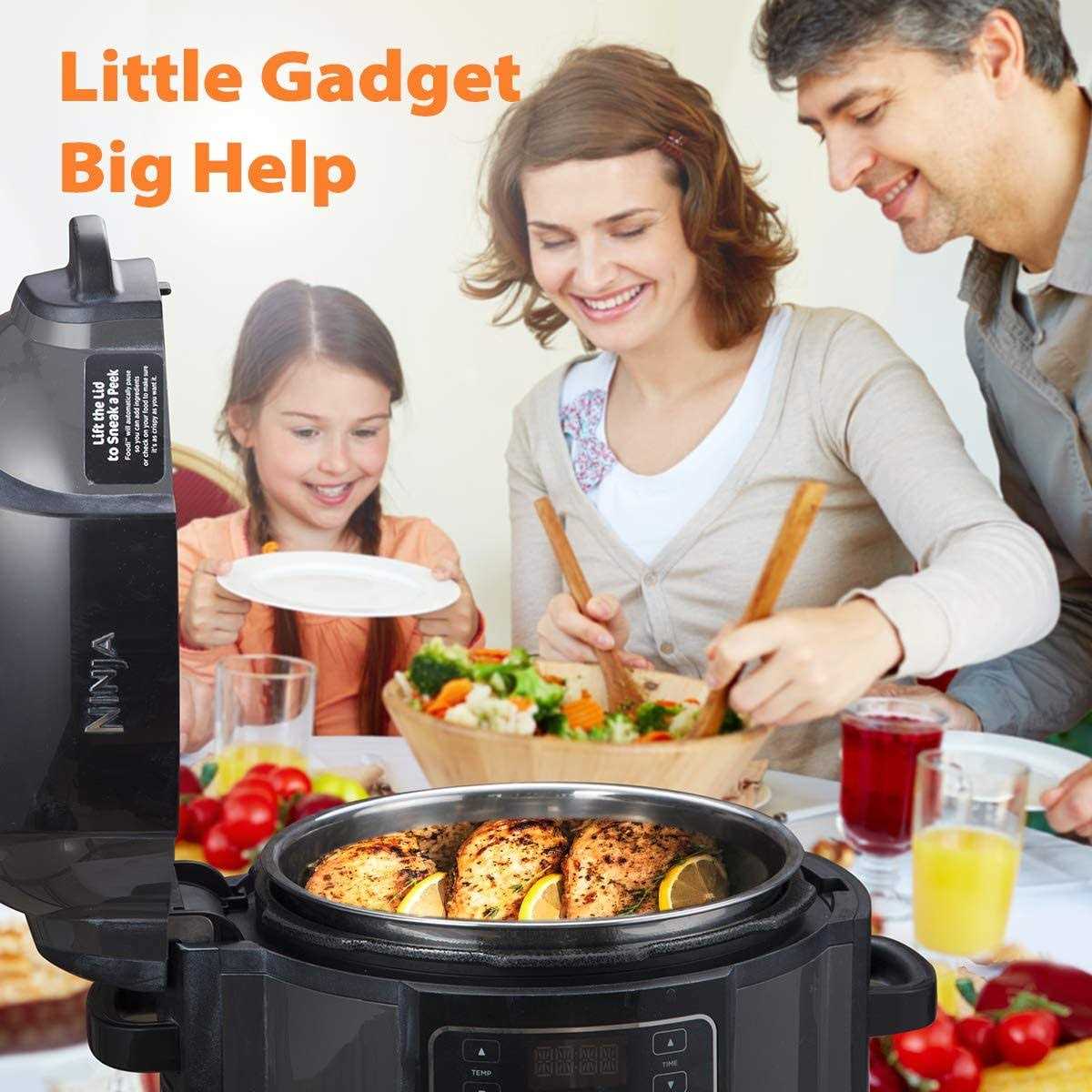 Goldlion Stainless Steel Inner Pot Compatible with Ninja Foodi - Image 3