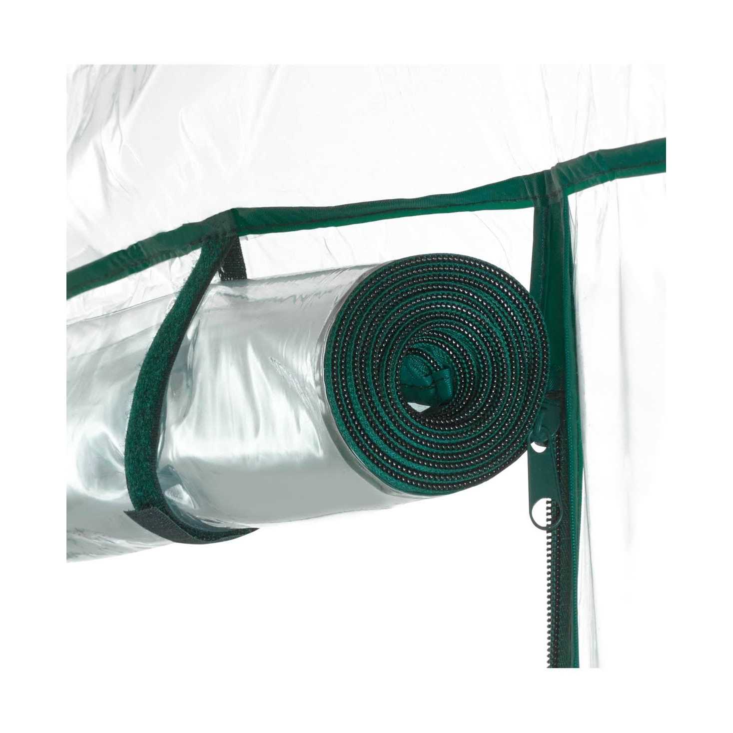 Ogrow 3 Tier 6 Shelf Deluxe Plastic Walk-In Portable Greenhouse - Image 3