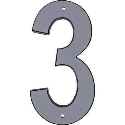 Hy-Ko 4 In. Reflective Plastic Number - Image 3