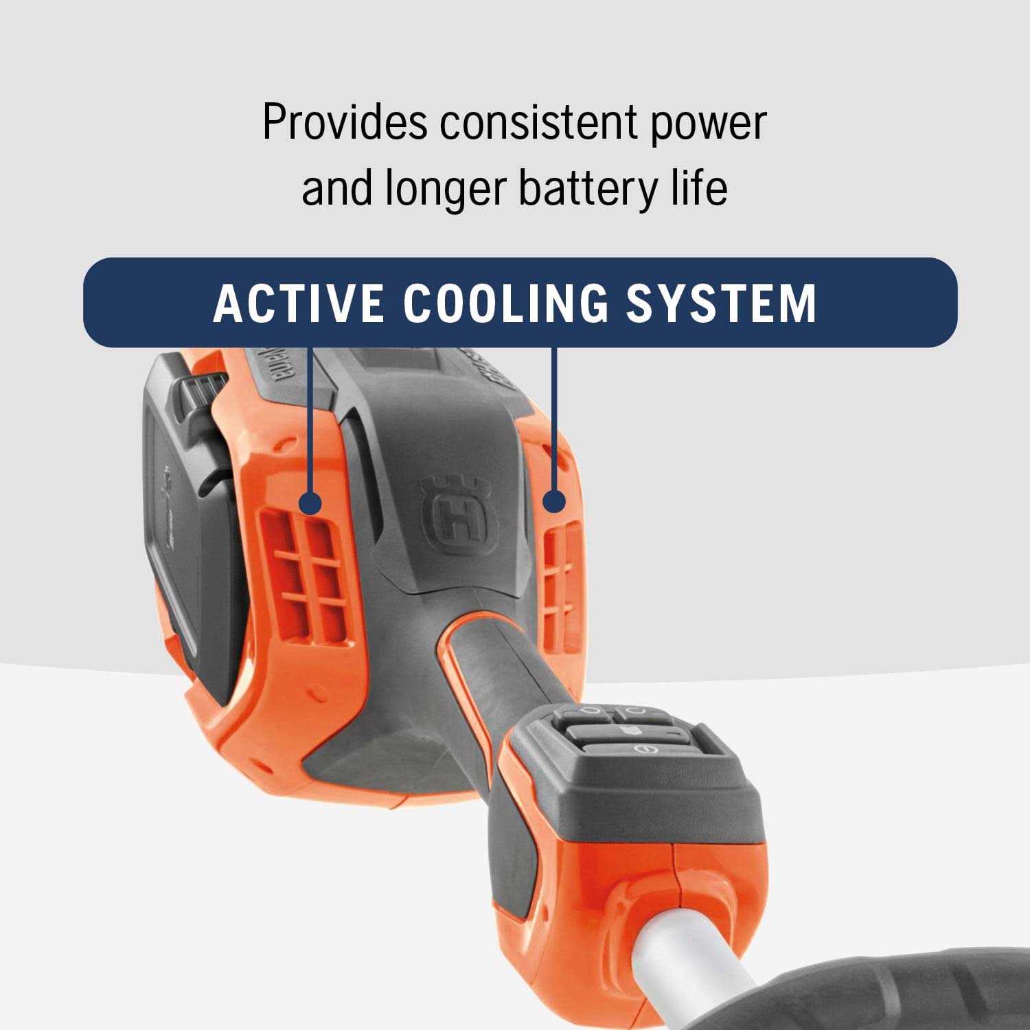 Husqvarna Weed Eater 320iL 40-volt 16-in Straight Battery String Trimmer - Image 5