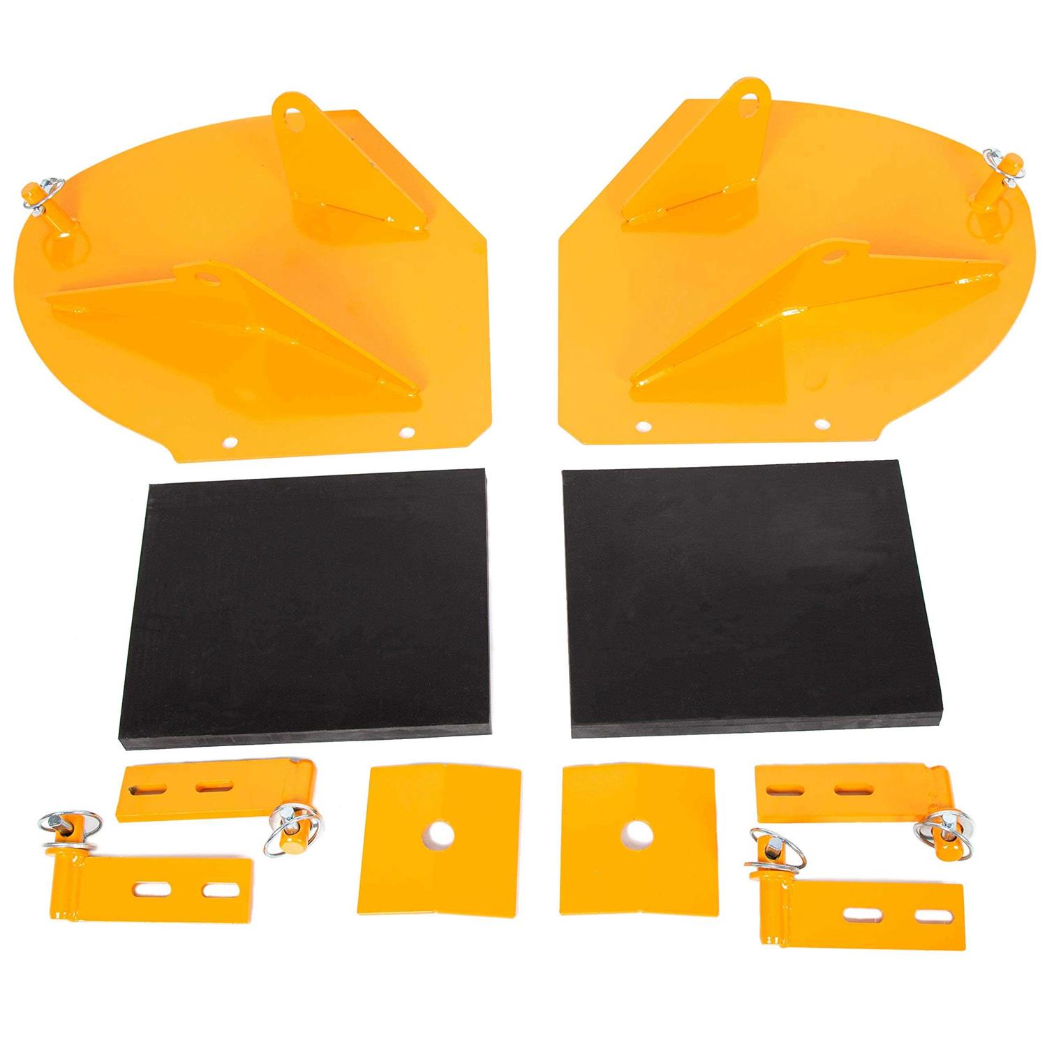 HECASA Universal Heavy Duty Snow Plow Pro-Wing Blade Extenders Extensions Replacement PW22 Compatible with Meyer Western Boss Snowplow Blade - Image 4
