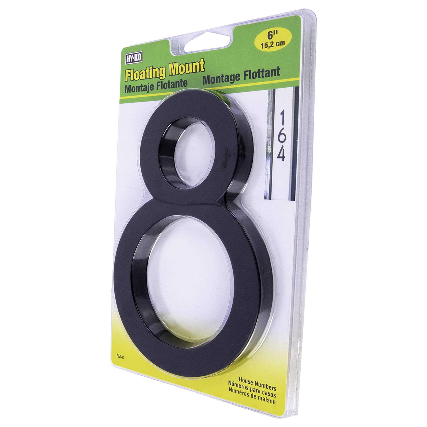 Hy-Ko FM-6 Architectural FM-6/8 House Number - Image 5