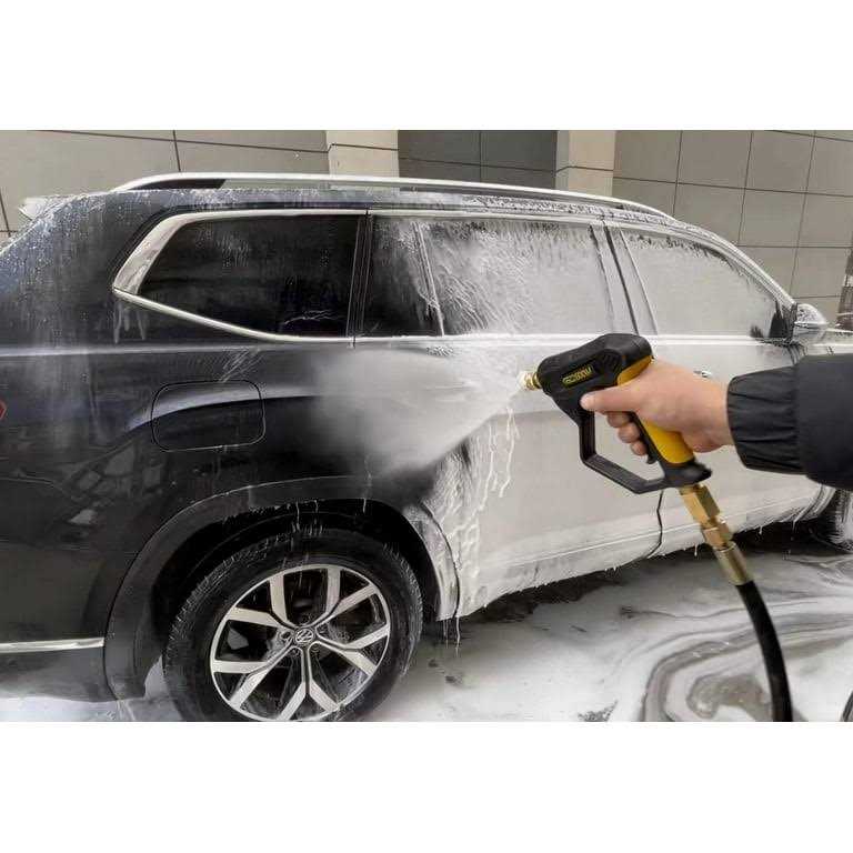 Gdhxw X-887 High Pressure Washer Gun with Foam Cannon 2 Adapter 7 Pressure Washer Nozzles,for Car Washing - Image 3