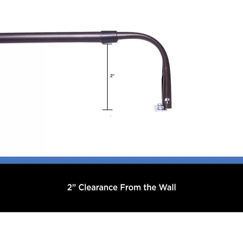 Mainstays Basic Adjustable Curtain Rod - Image 3