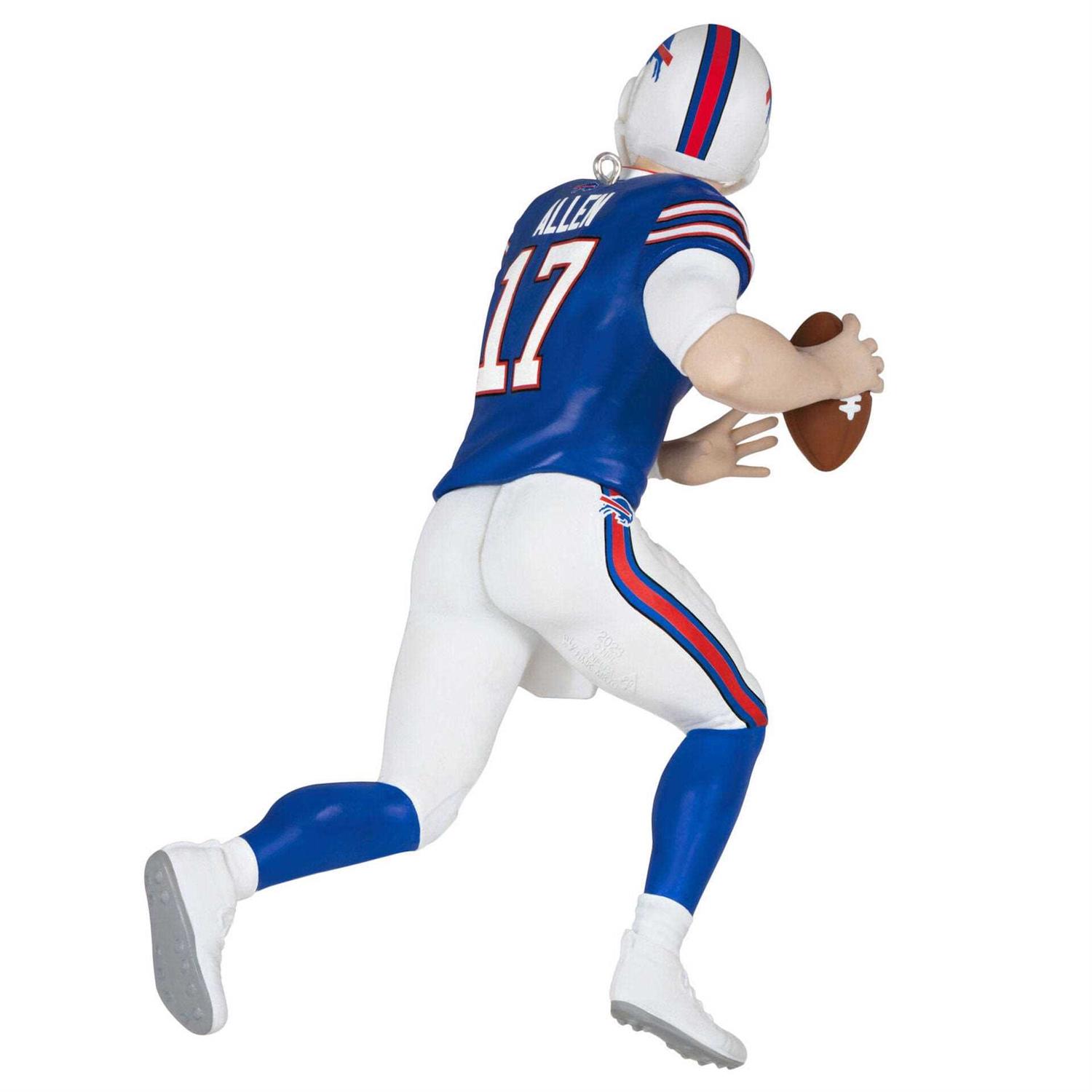 Hallmark 2023 NFL Buffalo Bills Josh Allen Football Legends Ornament - Image 3