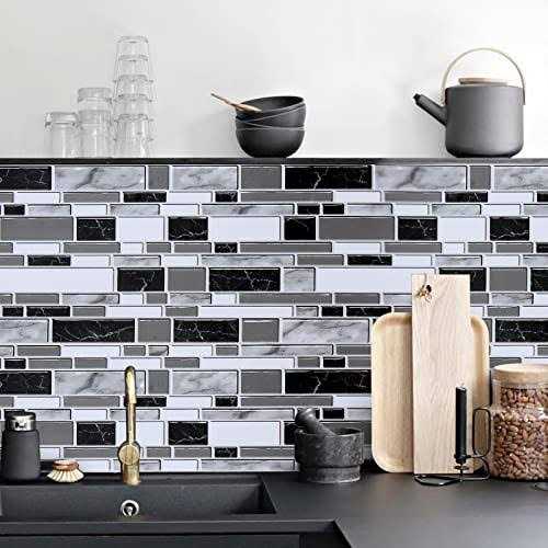 Livebor Kitchen Wallpaper Peel And Stick Backsplash Wallpaper 11.8inch X - Image 5