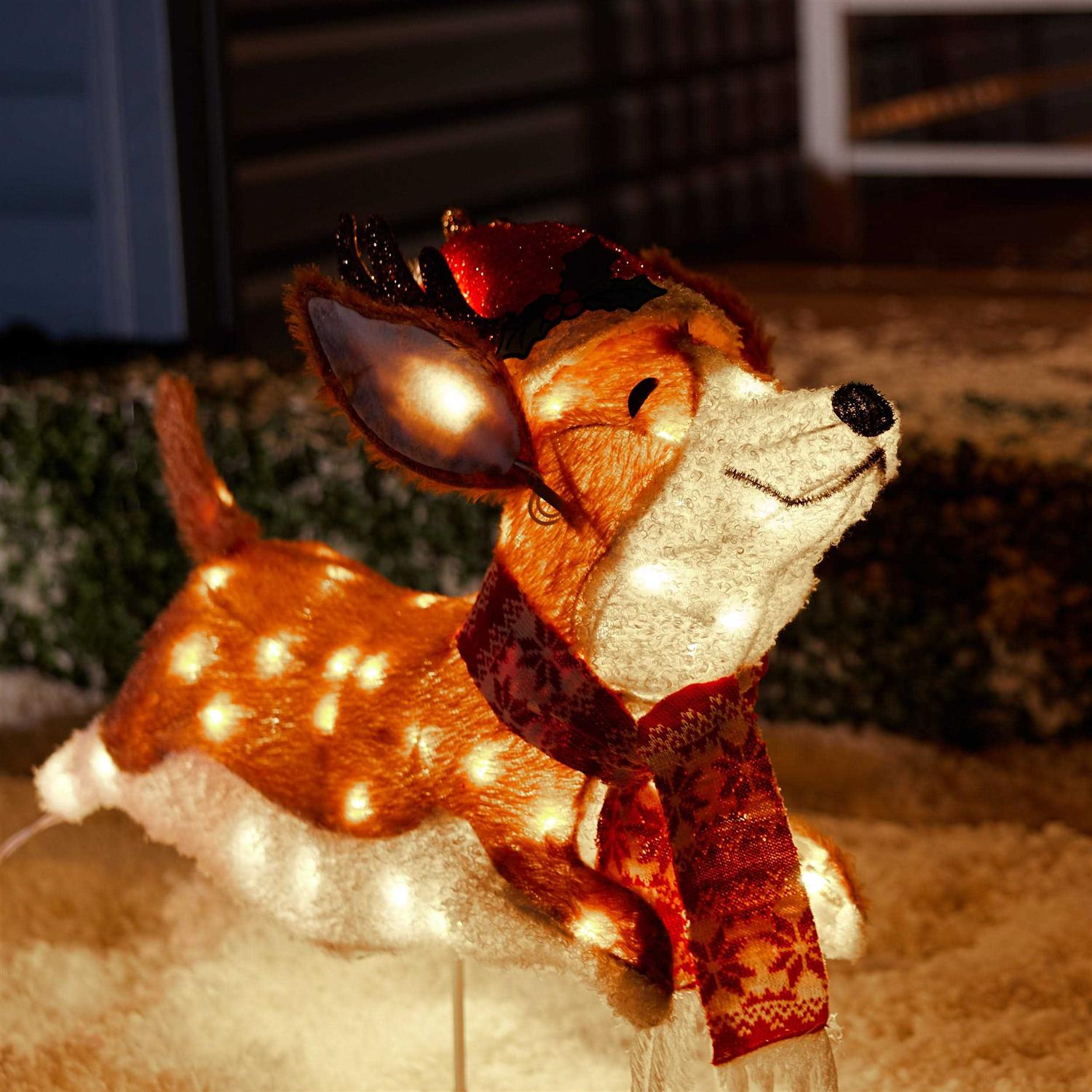 Holiday Living Holiday Leaping Corgi Dog 22 W12L0942 - Image 5