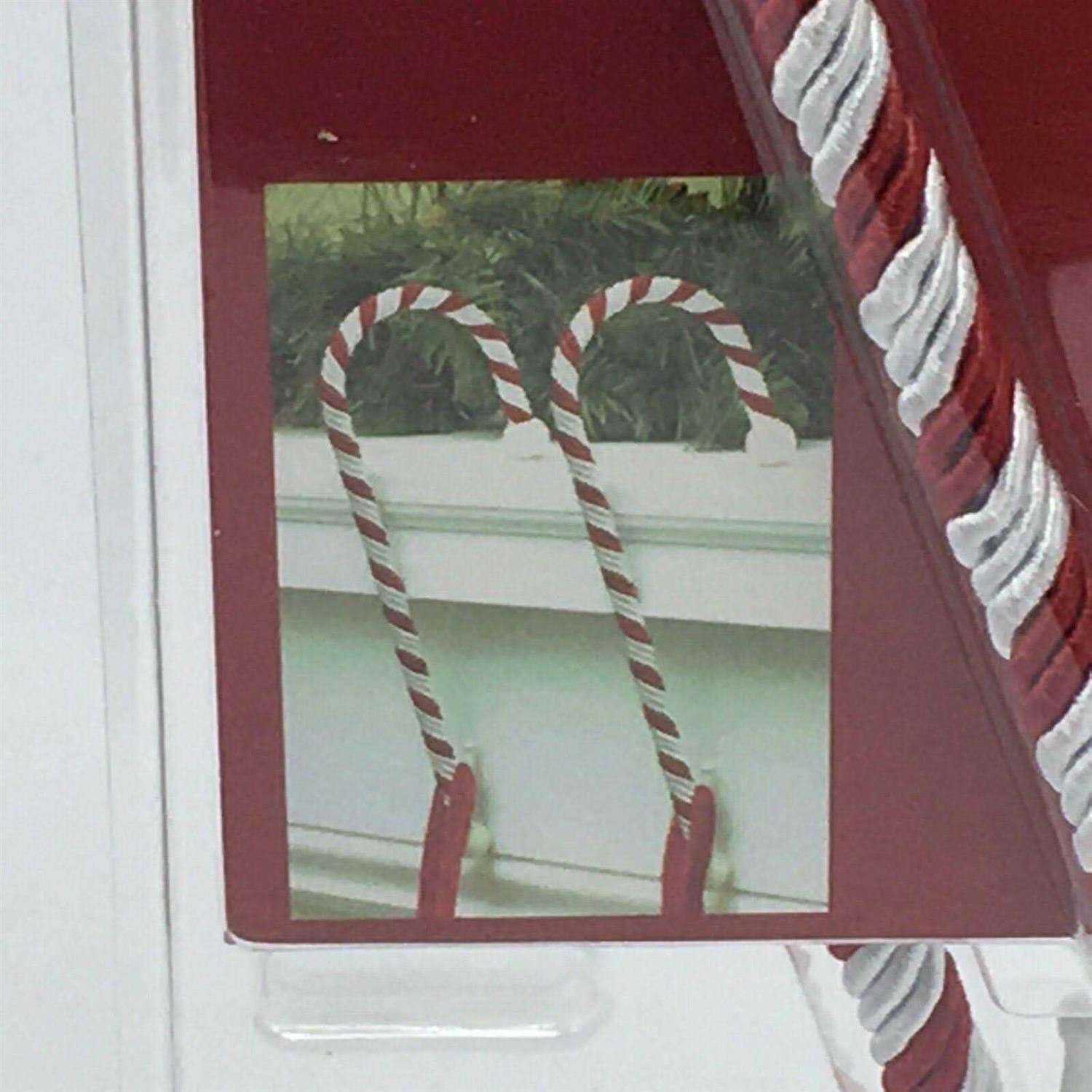 Candy Cane Stocking Holder Haute Decor - Image 4